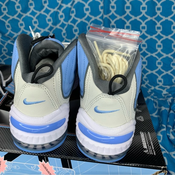 Nike Men’s size 8.5 Air penny 2 social status playground universal blue unc new main image 8